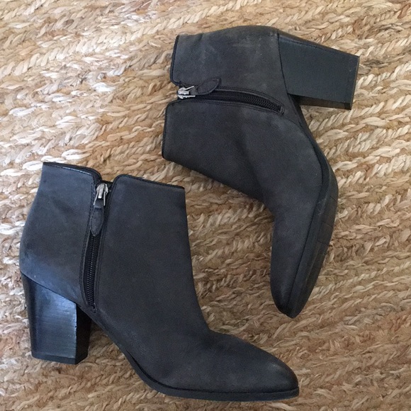 🚨Franco Sarto Leather Agenda Booties Size 9 - Picture 3 of 6
